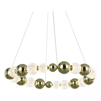 Подвесной светильник светодиодный Delight Collection Elliot Diamante MD21001002-1C gold DeLight Collection