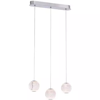 Подвесной светильник светодиодный Delight Collection Elliot Diamante MD20001012-3B chrome в форме шара DeLight Collection