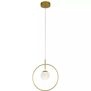 Подвесной светильник светодиодный Delight Collection Elliot Diamante MD21001043-1A gold кольцо DeLight Collection