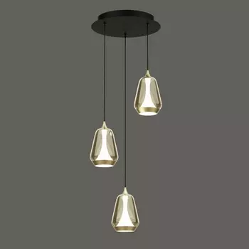 Подвесной светильник светодиодный Delight Collection MD24001011 MD24001011-3A brass/champagne DeLight Collection