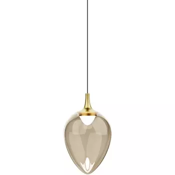 Подвесной светильник светодиодный Delight Collection MD24001012 MD24001012-1A brass/champagne DeLight Collection