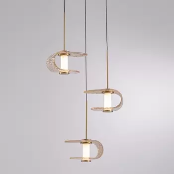 Подвесной светильник светодиодный Delight Collection MD24020901 MD24020901-3A gold/cognac DeLight Collection