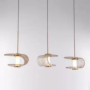 Подвесной светильник светодиодный Delight Collection MD24020901 MD24020901-3B gold/cognac DeLight Collection