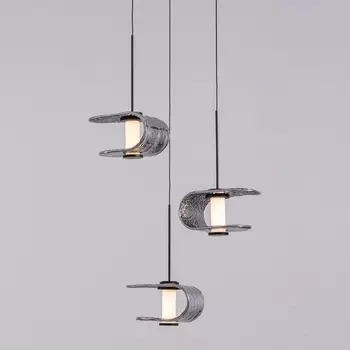 Подвесной светильник светодиодный Delight Collection MD24020901 MD24020901-3A black/smoky DeLight Collection