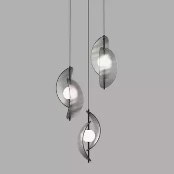 Подвесной светильник светодиодный Delight Collection MD24030035 MD24030035-3A black/smoky DeLight Collection