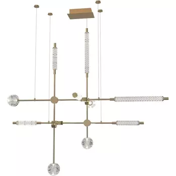 Подвесной светильник светодиодный Delight Collection MD24083005 MD24083005-10AY-001 gold DeLight Collection