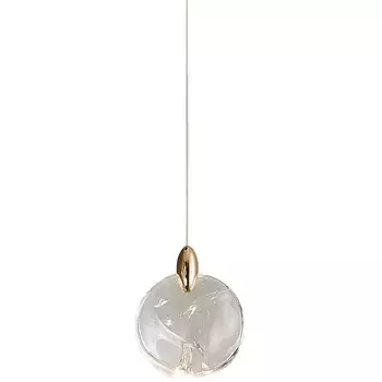 Подвесной светильник светодиодный Delight Collection OD2440 OD2440-1 gold/clear DeLight Collection