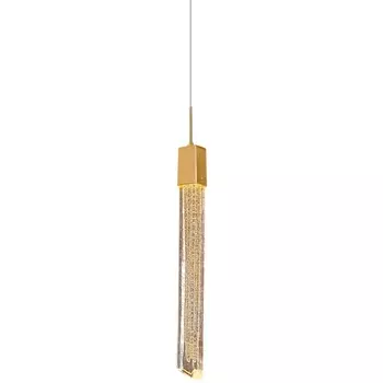 Подвесной светильник светодиодный Delight Collection OD2510 OD2510-1 gold/smoky DeLight Collection