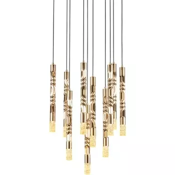 Подвесной светильник светодиодный Delight Collection OM2365 OM2365-F10 gold DeLight Collection