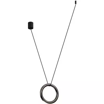 Подвесной светильник светодиодный Delight Collection P0880 P0880-1A peark black кольцо DeLight Collection