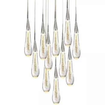 Подвесной светильник светодиодный Delight Collection Pour MD-023B-11 chrome DeLight Collection