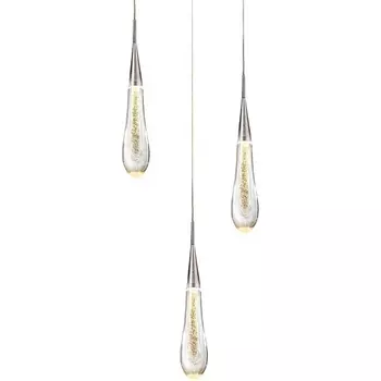 Подвесной светильник светодиодный Delight Collection Pour MD-023B-3 chrome DeLight Collection