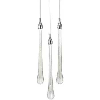Подвесной светильник светодиодный Delight Collection Teardrop OM801670-3-CH DeLight Collection