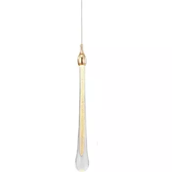 Подвесной светильник светодиодный Delight Collection Teardrop 20592P-1 gold DeLight Collection