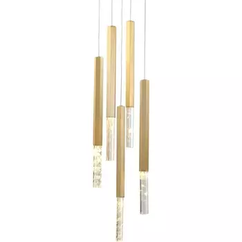 Подвесной светильник светодиодный Delight Collection Vita MD7747-5A brass DeLight Collection