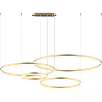 Подвесной светильник светодиодный диммируемый с пультом Kink Light Тор 08204,36PA(3000K) (Умный дом) кольцо