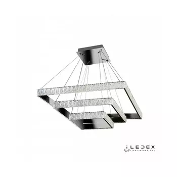 Подвесной светильник светодиодный диммируемый с пультом MD7212-105B iLedex Crystal ice CR кольцо