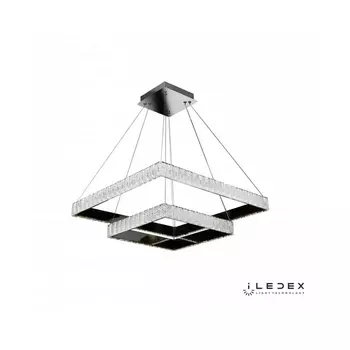 Подвесной светильник светодиодный диммируемый с пультом MD7212-70B iLedex Crystal ice CR
