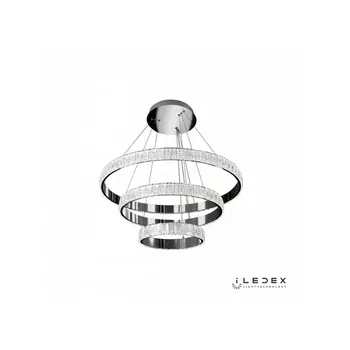 Подвесной светильник светодиодный диммируемый с пультом MD7212-90A iLedex Crystal ice CR