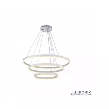 Подвесной светильник светодиодный диммируемый с пультом LZ-230-1 114W WH iLedex Orion