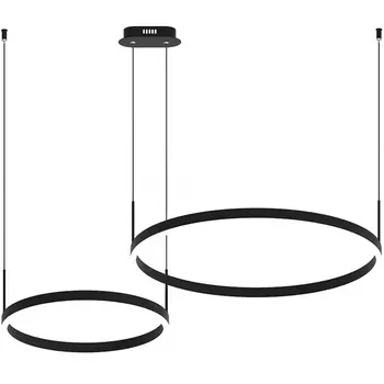 Подвесной светильник светодиодный диммируемый с пультом (4000K) Kink Light Тор 08219,19PA кольцо