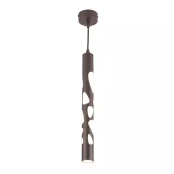 Подвесной светильник светодиодный DLR037 12W 4200K Elektrostandard кофейный