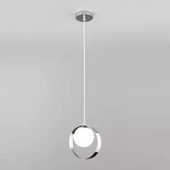 Подвесной светильник светодиодный 50205/1 Eurosvet Dublin хром кольцо