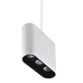 Подвесной светильник светодиодный Lumien Hall Eloi 8004/3P-WT-BK