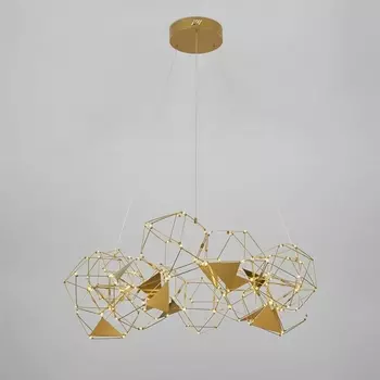 Подвесной светильник светодиодный Eurosvet Uma 90369/12 медь