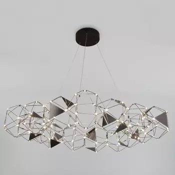 Подвесной светильник светодиодный Eurosvet Uma 90369/15 черный жемчуг