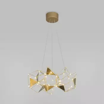 Подвесной светильник светодиодный Eurosvet Uma 90369/5 медь