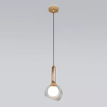 Подвесной светильник светодиодный 50188/1 Eurosvet Fantasy золото в форме шара