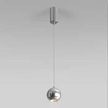 Подвесной светильник светодиодный 50215/1 Elektrostandard Giro LED хром в форме шара