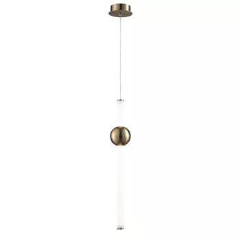 Подвесной светильник светодиодный Greniya LH8023/1PB-GD-WT (Lumien Hall)