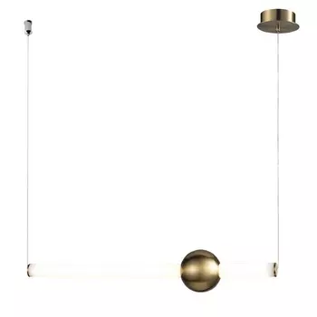 Подвесной светильник светодиодный Greniya LH8023/1PD-GD-WT (Lumien Hall)