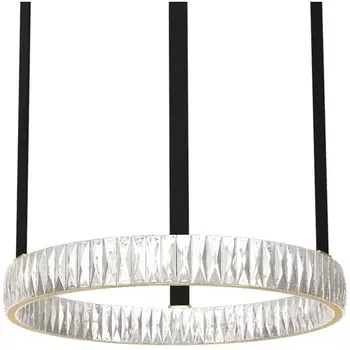 Подвесной светильник светодиодный хрустальный Delight Collection MD24083001 MD24083001-1A black/gold DeLight Collection