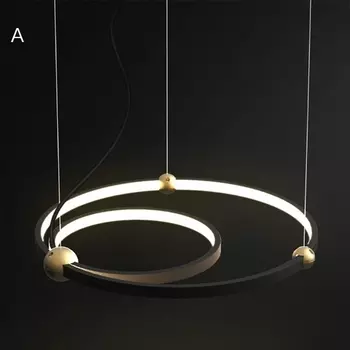 Подвесной кольцевой светильник LED Planetary D30+40 ImperiumLoft Planetary01 (101913-26)