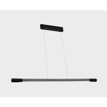 Подвесной линейный светильник светодиодный Italline IT013-6020 black/silver 3000K