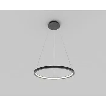 Подвесной светильник светодиодный Italline IT013-6027 black 3000K кольцо