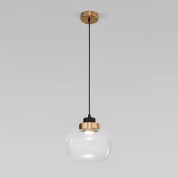 Подвесной светильник светодиодный Eurosvet Jeffry в стиле лофт 50241/1 LED прозрачный