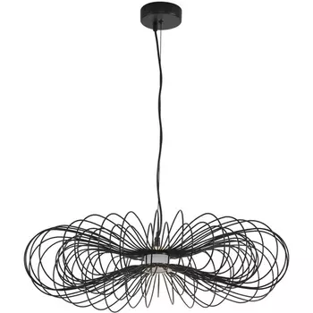 Подвесной светильник светодиодный Lumion Camomile 8301/10L черный, металл/акрил LED 9W 3000K 220V