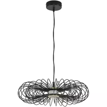 Подвесной светильник светодиодный Lumion Camomile 8301/9L LEDIO черный, металл/акрил LED 9W 3000K 220V