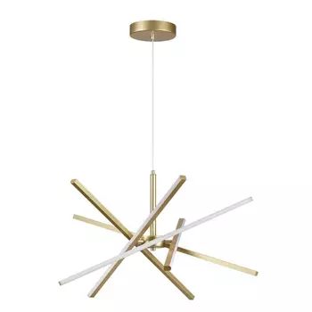 Подвесной светильник светодиодный Lumion Parker 6564/60L LEDIO золотой//металл/ LED 4000K 60W 220V