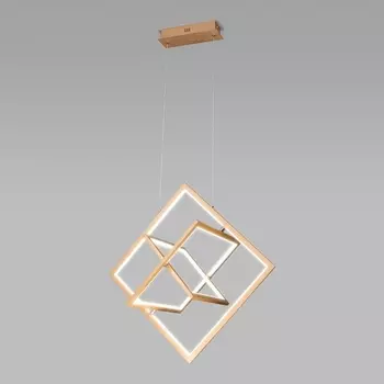 Подвесной светильник светодиодный 90224/3 Eurosvet Maya золотой