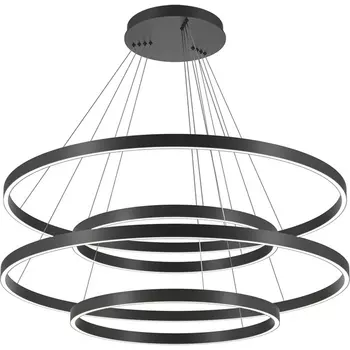 Подвесной светильник светодиодный Maytoni Rim MOD058PL-L174BK