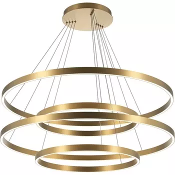 Подвесной светильник светодиодный Maytoni Rim MOD058PL-L174BSK