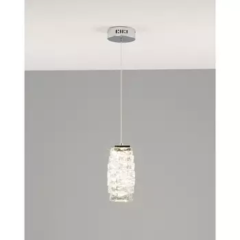 Подвесной хрустальный светильник светодиодный Moderli Lazio V10431-PL