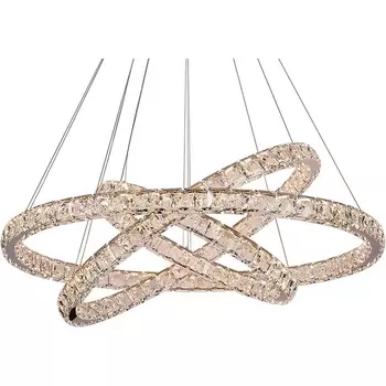 Подвесной хрустальный светильник светодиодный Newport 8120 8120/97 chrome