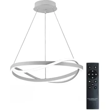 Подвесной светильник светодиодный нимб с пультом ДУ 120W, белый, LED Natali Kovaltseva Finam HIGH-TECH LED LAMPS 82055