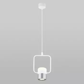 Подвесной светильник светодиодный 50165/1 Eurosvet Oskar LED белый / серебро